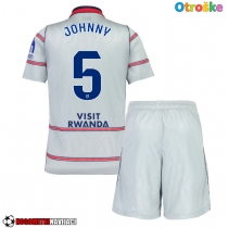 Otroške Nogometnih dresov Atletico Madrid Johnny Cardoso #5 Tretji 2026-27 Kratki rokavi (+ hlače)